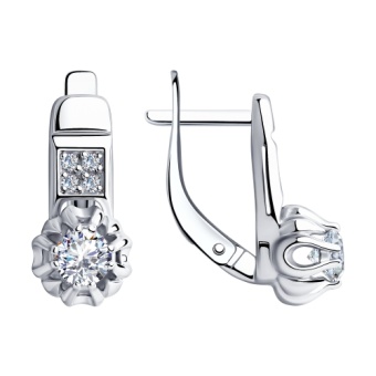 Серьги из серебра