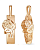 РАПд399-2318 Подвеска (Золото 585)