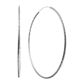 Серьги конго 70 из серебра