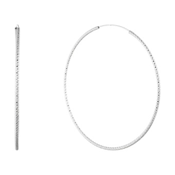 Серьги конго 70 из серебра