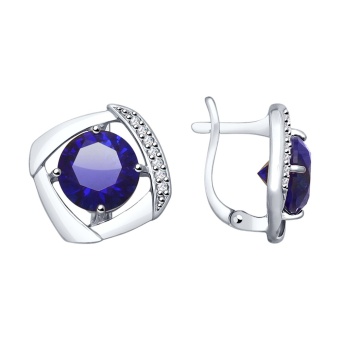 Серьги из серебра